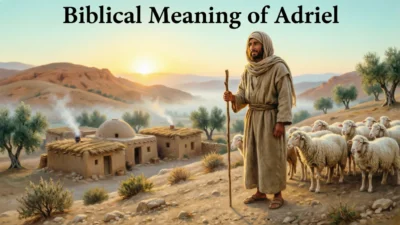 Biblical Meaning of Adriel