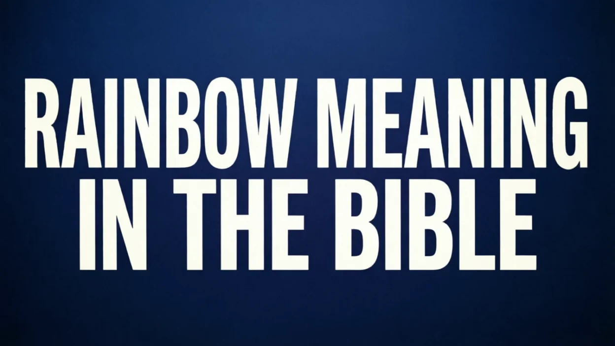 Biblical Meaning of the Rainbow