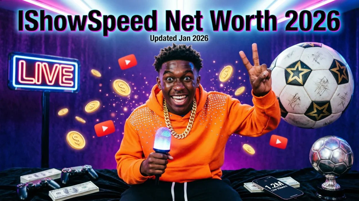 IShowSpeed Net Worth in 2026